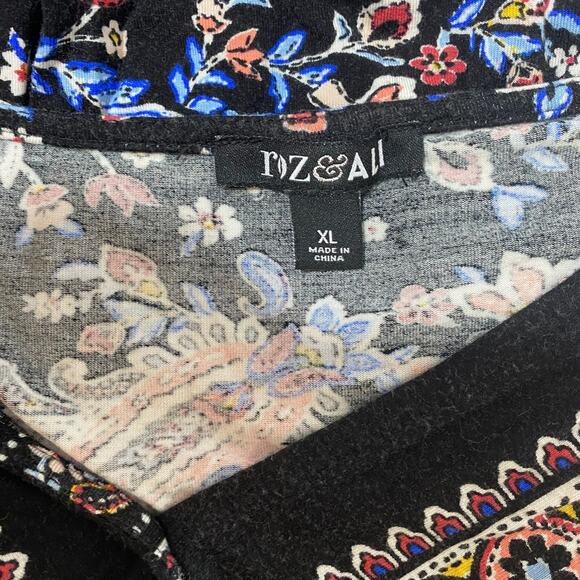 Boho Paisley Faux Wrap Blouse Sleeveless Top Festival Hippie Chic Summer XL - Picture 3 of 8